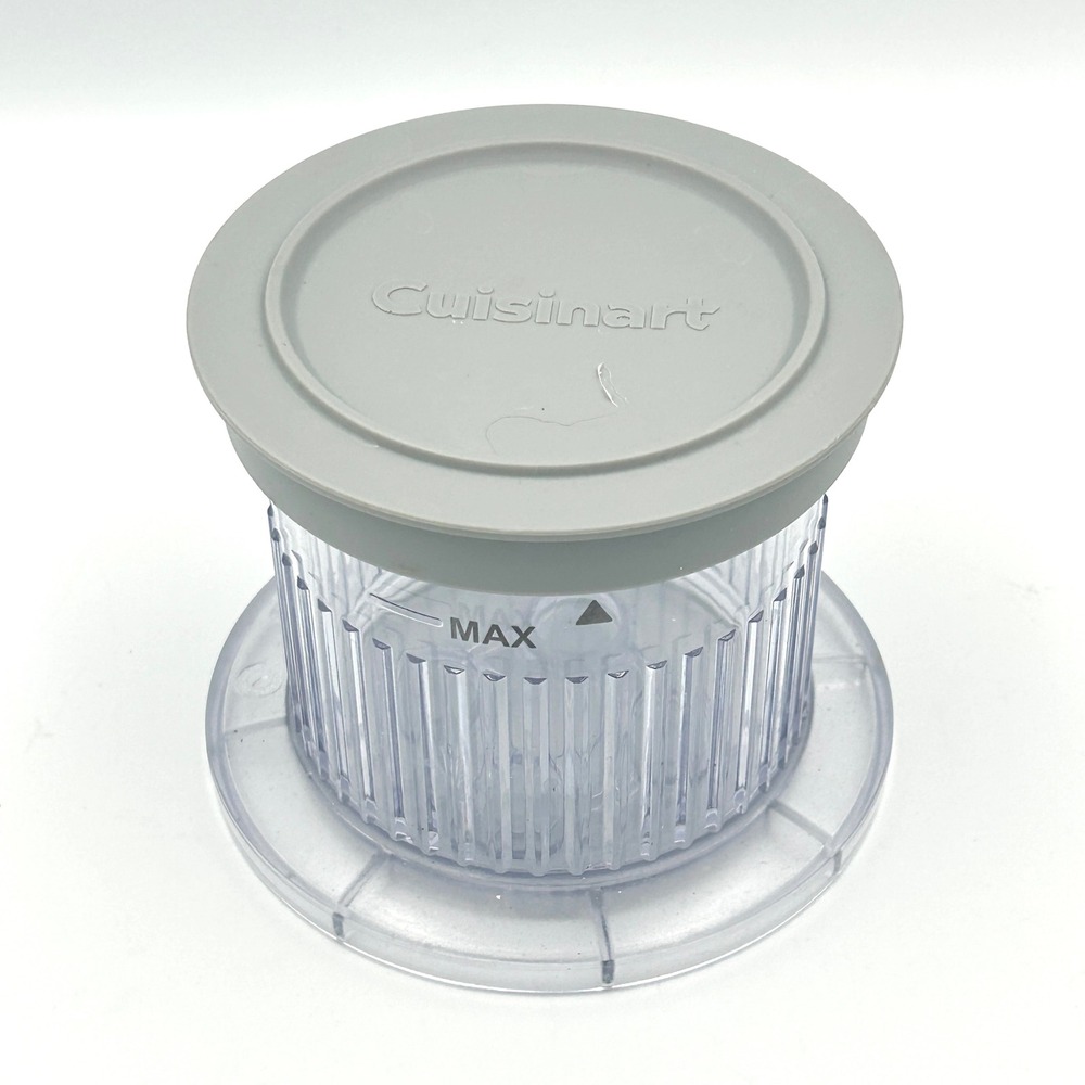Cuisinart FastFreeze Ice Cream Maker ICE FD10 Replacement Cup Container Gray Lid